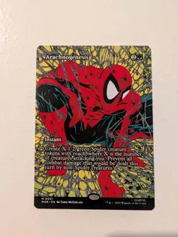 Arachnogenesis (Borderless) [Marvel Universe: Eternal-Legal] Near Mint Regular - Image 1