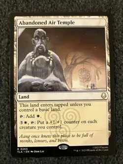 Magic MTG - Abandoned Air Temple - Avatar The Last AirBender - Image 1