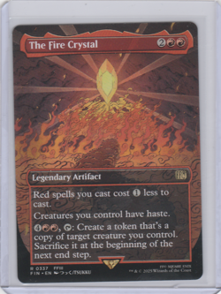 The Fire Crystal (Borderless) Final Fantasy Regular - Image 1