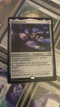 1x Shadowspear - Theros Beyond Death - Near Mint - Magic the Gathering - Image 1