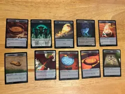 Token Set - MTG Avatar TLA (Ally, Food, Clue, Copy, Bear, Monk, Solider + more) - Image 2