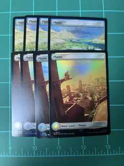 8 Plains Full Art Lands Assassin's Creed NM/M ACR MTG Magic - Image 1