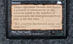 Urborg Justice [Weatherlight] Magic the Gathering MTG VLP (DS3D1L2) - Image 5