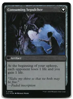 MTG Tithing Blade FOIL C The Lost Caverns of Ixalan 128 LP - Image 2