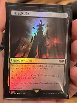 MTG-Lord of the Rings - Barad-dur - FOIL - LTR No. 253 - EN - Image 1