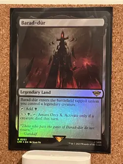 MTG-Lord of the Rings - Barad-dur - FOIL - LTR No. 253 - EN - Image 2