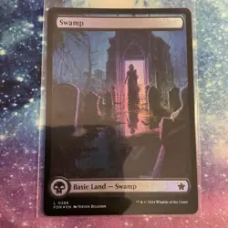 Swamp (FOIL) x1 - MTG Foundations FDN #286 - Image 1