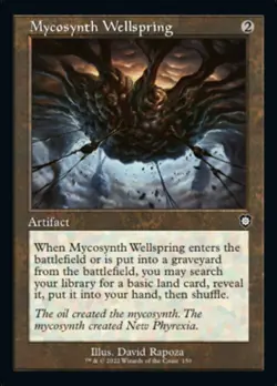 Mycosynth Wellspring (Retro) [The Brothers' War Commander] Magic MTG - Image 1