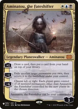 NM Aminatou, the Fateshifter, MTG, The List, Magic the Gathering, 37 - Image 1