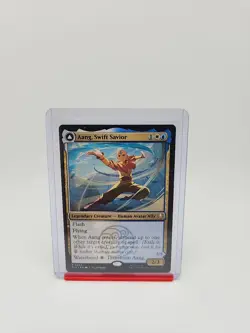 MTG Avatar: The Last Airbender - Aang, Swift Savior / La, Ocean's Fury #204 - Image 1