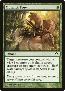 Mutant's Prey [Dragon's Maze] Magic MTG - Image 1