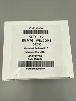Mtg Welcome Decks Case Of 10 Sealed New 2024 10 Decks - Image 1