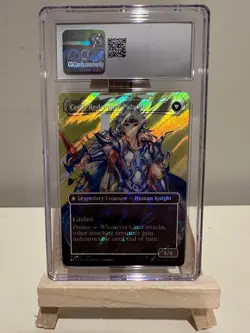 Magic MTG Cecil Dark Knight Borderless Surge Foil #525 Final Fantasy Graded 10 - Image 2