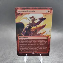 Aggravated Assault Wilds of Eldraine: Enchanting Tales Regular - Image 1