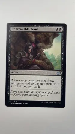 MTG Ikoria Lair of Behemoths Unbreakable Bond 101/274 Magic the Gathering - Image 1