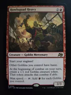 Howlsquad Heavy NM Aetherdrift MTG FREE SHIPPING - Image 1