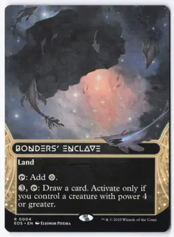 Bonders' Enclave (0004) (Borderless) R Edge of Eternities: Stellar Sights 4 NM - Image 1