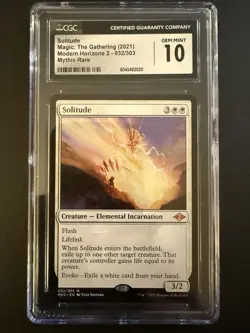 Magic The Gathering - Solitude Modern Horizons 2 CGC 10 - Image 1