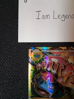 Pokemon TCG M Venusaur EX Full Art Holo Ultra Rare Card 100/108 Evolutions NM - Image 2