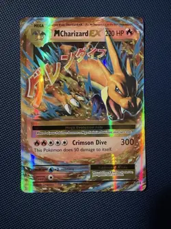 Pokemon TCG Mega-Charizard-EX XY Evolutions Holo Rare Card #13/108 - Image 1