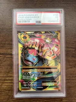 M Venusaur EX (Full Art) 100/108 Evolutions Holo for sale online - Image 1