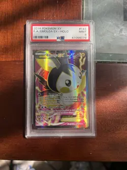 Pokemon TCG Emolga EX XY 143/146 Holo Full Art Ultra Rare PSA 9! Mint - Image 1