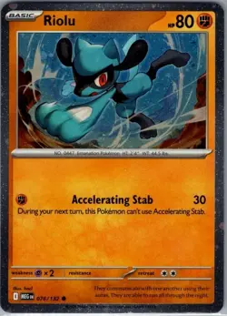 Pokemon Mega Evolution (MEG) PROMO COSMO HOLO SET - NM - Riolu - Kirlia - Ralts - Image 2