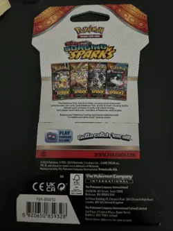 VERY HEAVY - 31.47g - Pokemon Surging Sparks Sleeved Booster Pack - SEALED! - Image 3