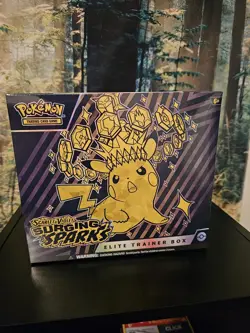 Pokemon TCG Surging Sparks ETB Elite Trainer Box FACTORY SEALED NEW - Image 1