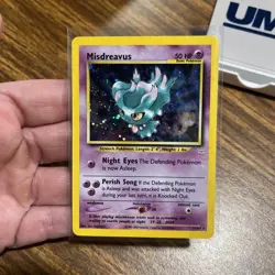 Misdreavus DOUBLE HOLO Error Neo Revelation 11/64 Pokemon - MP - Image 2