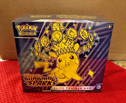 Pokemon TCG Surging Sparks Factory Sealed Elite Trainer Box (ETB) - Image 1