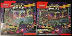Pokemon Mega Battle Deck Gengar ex Lot Set of 2 English In Hand QTY - Image 1