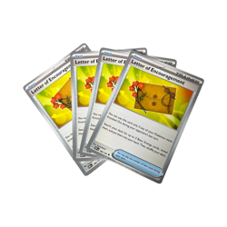 Pokemon TCG Letter of Encouragement 189/197 x4 Obsidian Flames - Image 1