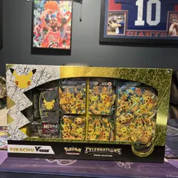 Pokemon TCG Celebrations Pikachu V-Union Premium Playmat Collection - Sealed - Image 1