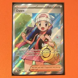 Pokemon Dawn 118/094 Ultra Rare ME02: Phantasmal Flames NM Near Mint Pack Fresh - Image 1