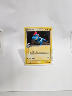 Croconaw 27/101 Delta Species EX Dragon Frontiers Pokemon TCG LP - Image 1