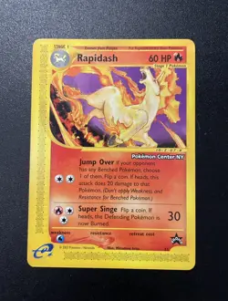 Rapidash | NY | 51 | Black Star Promo | WOTC | Pokemon Card | Vintage | NM - Image 1