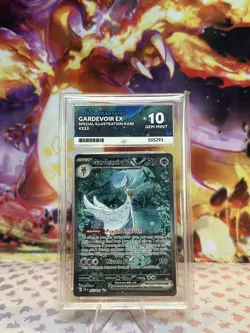 Gardevoir EX SIR Card 233/091 Paldean Fates Ace 10 Gem Mint Pokemon Card - Image 1