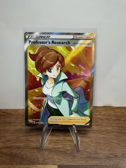 Pokemon Card Professor's Research SWSH152 Black Star Promo - Near Mint - Image 1
