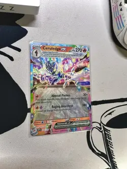 Ceruledge EX 036/191 SV08 Surging Sparks Double Rare Holo Card NM Condition - Image 1