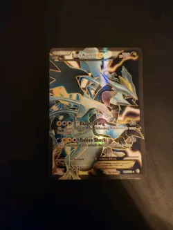 Pokemon TCG Black Kyurem EX Ultra Rare Holo Card 145/149 Boundaries Crossed 2012 - Image 1