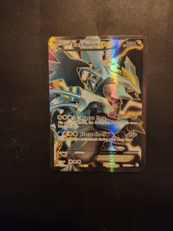 Pokemon TCG Black Kyurem EX Ultra Rare Holo Card 145/149 Boundaries Crossed 2012 - Image 2