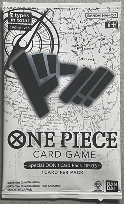 One Piece Wings of the Captain OP-06 Special DON!! Card Pack DP-03 English NEW - Image 1