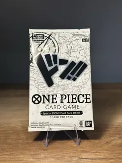 One Piece Card Game Special Don!! Card Pack DP-03 Sealed - Image 1