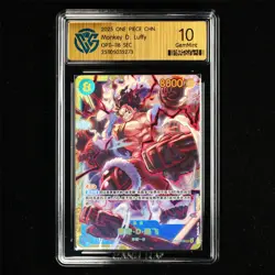 CCG GemMint 10 2025 ONE PIECE CHN .TCG Card OP11-118 SEC Monkey D. Luffy - Image 2