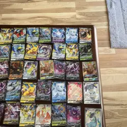 Pokemon TCG Sword And Shield Lot Of 48 Holo V Cards Near Mint - Image 5