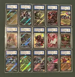 Pokemon Slab Bundle Of Cards Grade 9 Mint - Image 1