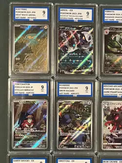 Pokemon Slab Bundle Of Cards Grade 9 Mint - Image 2