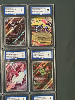 Pokemon Slab Bundle Of Cards Grade 9 Mint - Image 4