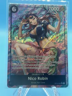 Nico Robin (Alt Art) OP12-087 SR Legacy of the Master - ONE PIECE Card - Image 1